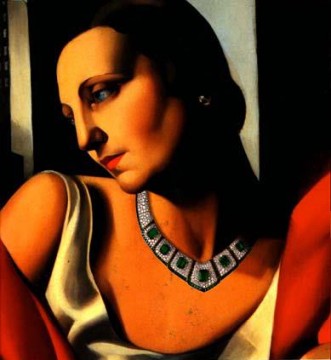 Tamara de Lempicka Werke - Porträt von Frau Boucard Zeitgenosse Tamara de Lempicka